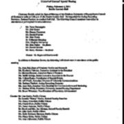 Minutes, 2011-02-04