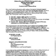 Minutes, 2015-06-09