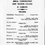 1959, Edinboro University Commencement