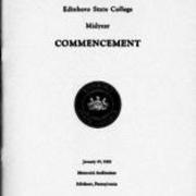 1969, Edinboro University Commencement