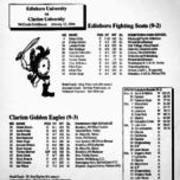 1993-1994, Edinboro's Men & Women's Baskeball vs. Clarion