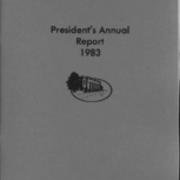 Report of the President, 1983