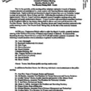 Minutes, 2011-03-14