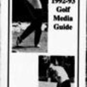 1992-1993, Edinboro Golf Guide