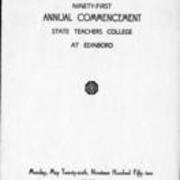 1952, Edinboro University Commencement