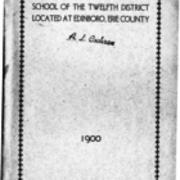 Catalog, 1900