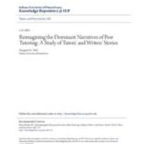 Reimagining the dominant narratives of peer tutoring: a study of tutors' and writers' stories