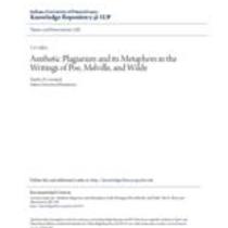 Aesthetic plagiarism and its metaphors in the writings of poe, melville, and wilde