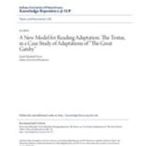 A new model for reading adaptation: the textus, in a case study of adaptation of 