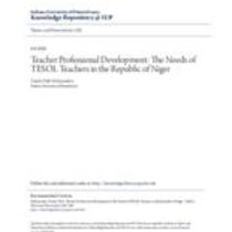 teacher professional development_ the needs of tesol teachers in