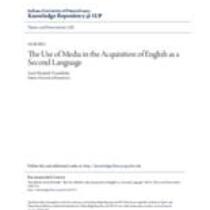 use of media in the acquisition of english as a second language