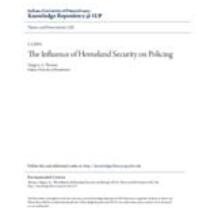 influence of homeland security on policing