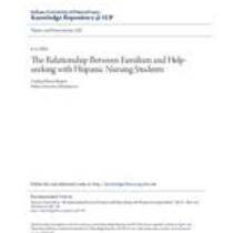 relationship between familism and help-seeking with hispanic nursing students