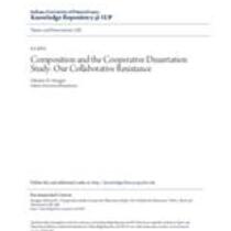 Composition and the cooperative dissertation study: our collaborative resistance