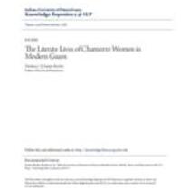 the literate lives of chamorro women in modern guam