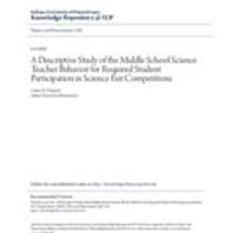 a descriptive study of the middle school science teacher behavior