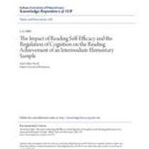 the impact of reading self-efficacy and the regulation of cogniti