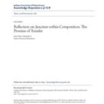 Reflection-on-juncture within composition: the promise of transfer
