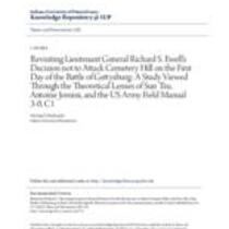 revisiting lieutenant general richard s. ewells decision not to