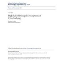 high schoolprincipals perceptions of cyberbullying