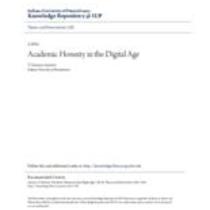 Academic honesty in the digital age