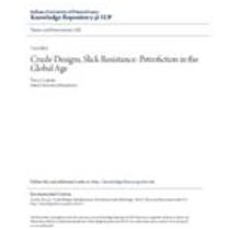 Crude designs, slick resistance: petrofiction in the global age