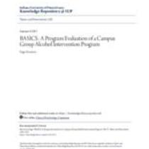 Basics: a program evaluation of a campus group alcohol intervention program