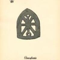 PA Wrought Iron Iron Stand Plate 67