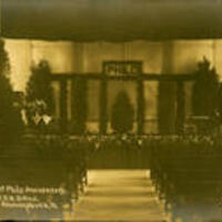 Decorations of Philo Anniversary