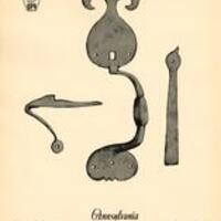 PA Wrought Iron Iron Latch Plate 38