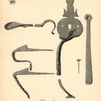 PA Wrought Iron Iron Latch Plate 40