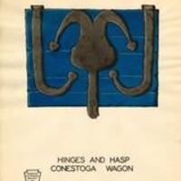 Hinges and Hasp Conestoga Wagon Plate 22