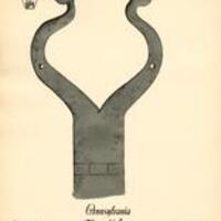 PA Wrought Iron Iron Hinge Plate 51