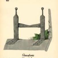 PA Wrought Iron Foot Scraper Plate 80