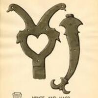 Hinges and Hasp Conestoga Wagon Plate 23