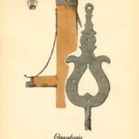 PA Wrought Iron Pump Brace