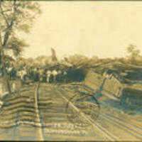 #547 P.&R. Wreck at C.V. Water Tower