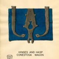 Hinges and Hasp Conestoga Wagon Plate 15