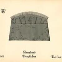 PA Wrought Iron Wool Card Comb