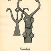 PA Wrought Iron Iron Hinges Plate 53