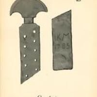 PA Wrought Iron Sluice Gate Pin