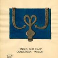Hinges and Hasp Conestoga Wagon Plate 10
