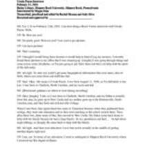 Payne, Ursula Interview Transcript