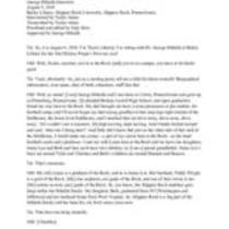 Mihalik, George Interview Transcript