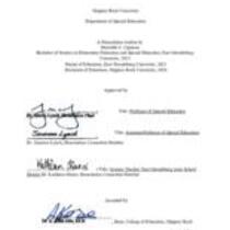 The effects of cooking independence on high school life skill students