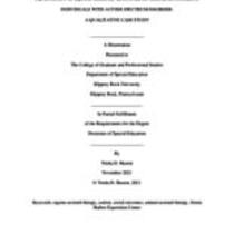 The efficacy of equine-assisted activities on social outcomes of individuals with autism spectrum disorder