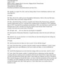 Papa, John Interview Transcript