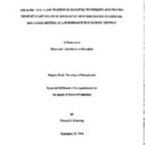 The effects of staff training in blocking techniques and trauma informed care on the number of student restraints in a special education setting at a suburban public-school district