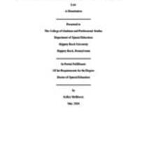 K-12 General educator and special educator knowledge and preparedness in special education law