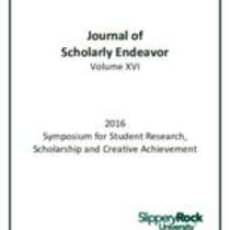Journal of Scholarly Endeavor